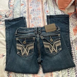 LA idol size 1 jean capris